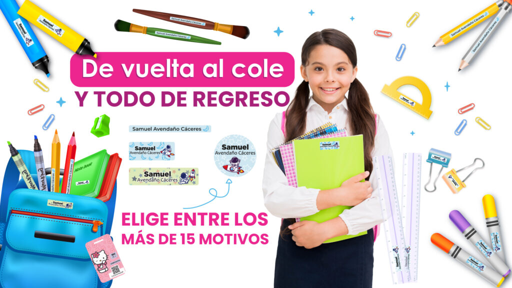 stickers escolares Moraplik